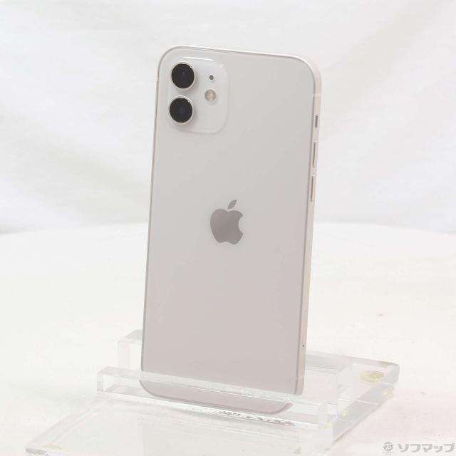 (中古)Apple iPhone12 64GB ホワイト MGHP3J/A SIMフリー(368-ud)