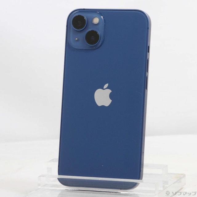 iphone13 128GB ブルー 美品 中古 中古)Apple iPhone13 128GB ブルー MLNG3J/A SIMフリー(262-ud)