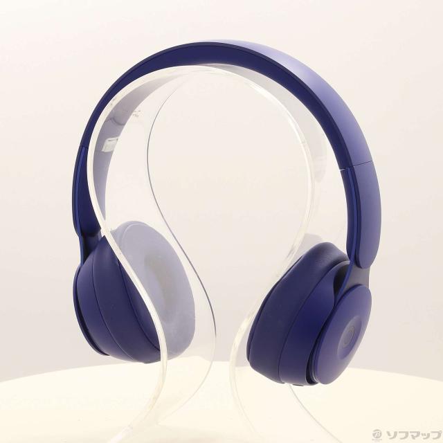 (中古)Beats by Dr. Dre Beats Solo Pro More Matte Collection MRJA2FE/A ダークブルー(198-ud)