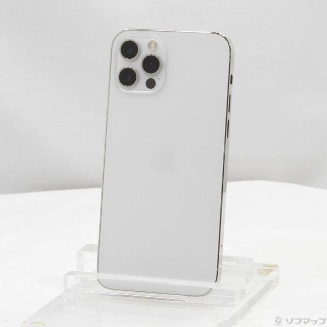 中古)Apple iPhone12 Pro 128GB シルバー MGM63J/A SIMフリー(305-ud)
