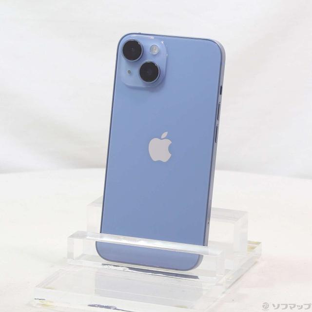中古)Apple iPhone14 128GB ブルー 3L237J/A SIMフリー(295-ud)【公式 
