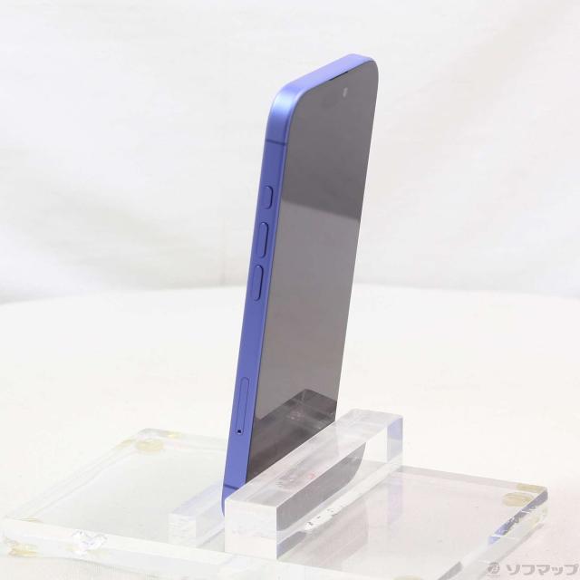 (中古)Apple iPhone16 128GB ウルトラマリン MYDU3J/A SIMフリー(196-ud) 携帯電話本体