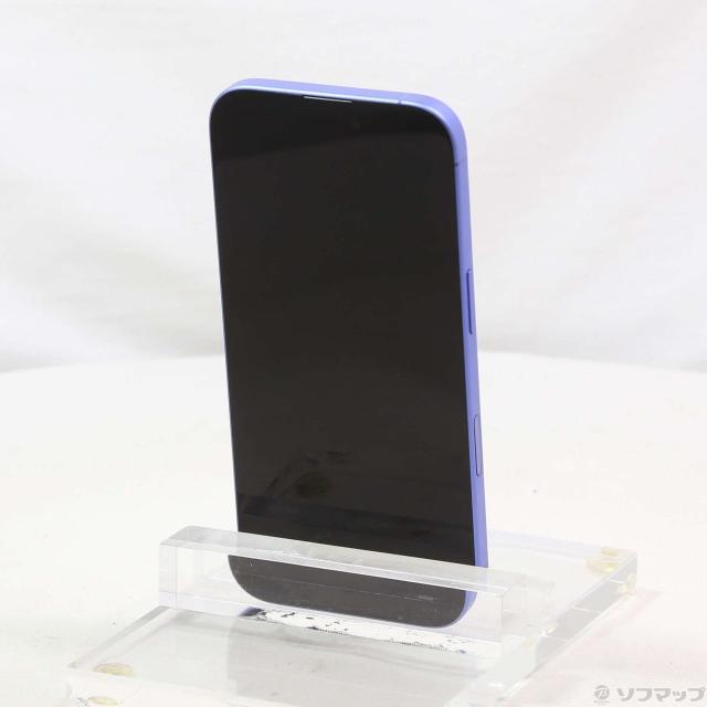 (中古)Apple iPhone16 128GB ウルトラマリン MYDU3J/A SIMフリー(196-ud) 携帯電話本体