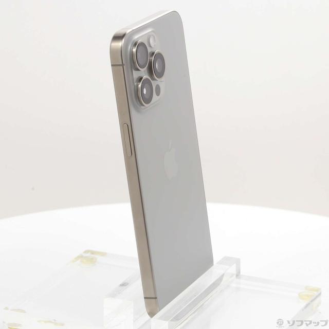 (中古)Apple iPhone15 Pro Max 256GB ナチュラルチタニウム MU6R3J/A SIMフリー(295-ud)