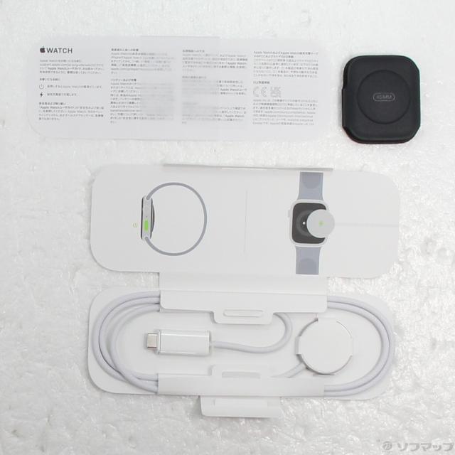 (中古)Apple Apple Watch Series 9 GPS + Cellular 45mm ミッドナイトアルミニウムケース バンド無し(198-ud)_4