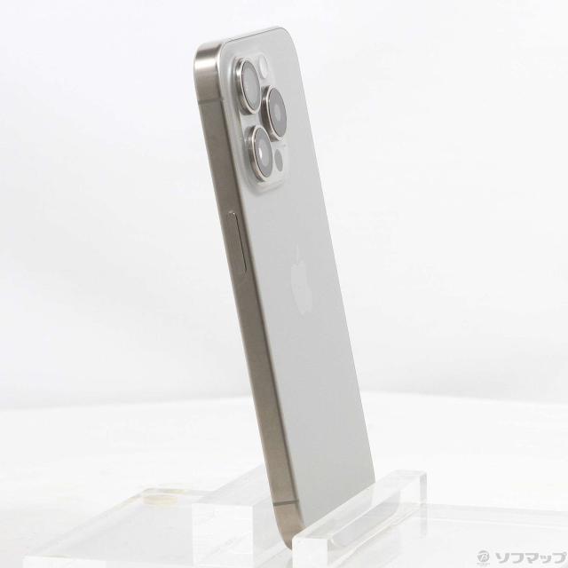 (中古)Apple iPhone15 Pro 256GB ナチュラルチタニウム MTUF3J/A SIMフリー(344-ud)_3