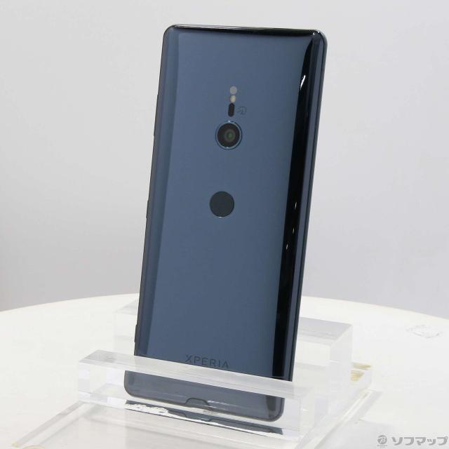 中古)SONY Xperia XZ3 64GB フォレストグリーン SOV39 auロック解除SIM