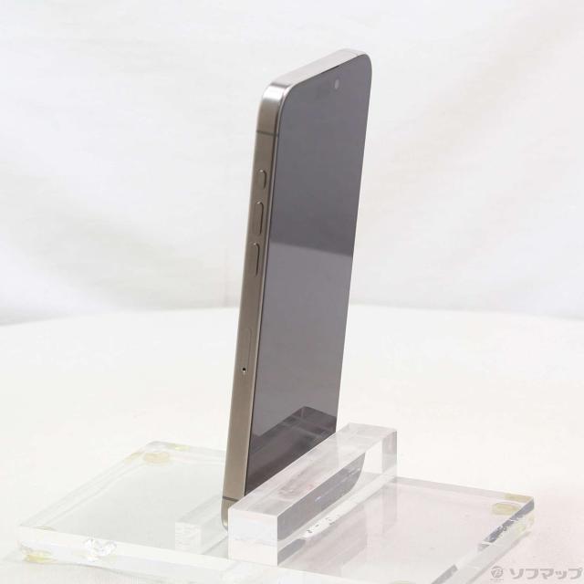 (中古)Apple iPhone15 Pro Max 256GB ナチュラルチタニウム MU6R3J/A SIMフリー(348-ud)