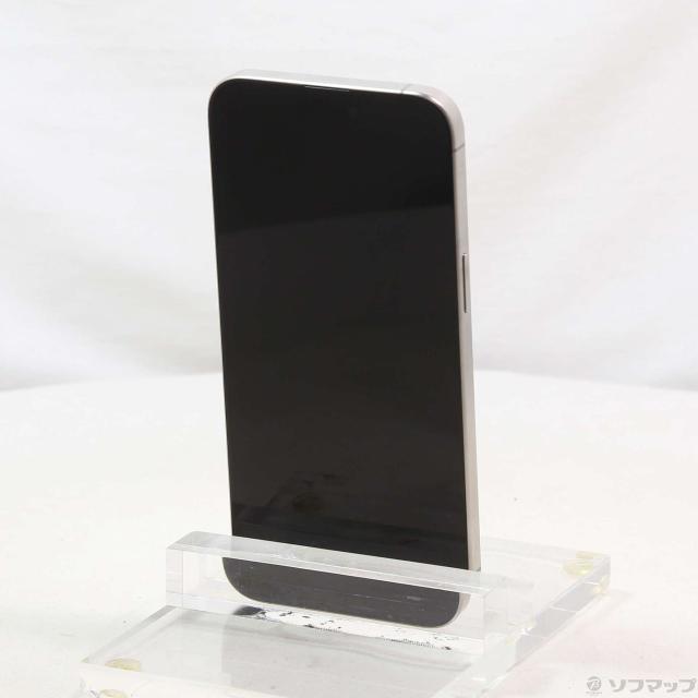 (中古)Apple iPhone15 Pro Max 256GB ナチュラルチタニウム MU6R3J/A SIMフリー(348-ud)
