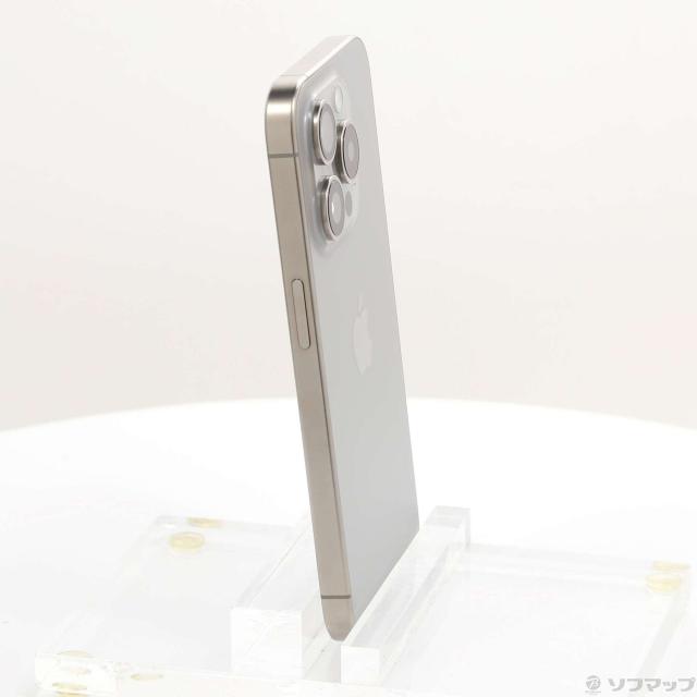 (中古)Apple iPhone15 Pro 256GB ナチュラルチタニウム MTUF3J/A SIMフリー(251-ud)_3