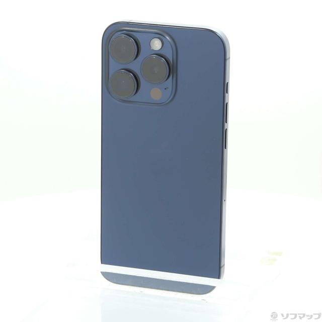 中古品〕 iPhone15 Pro 128GB ブルーチタニウム MTUA3J／A SIMフリー
