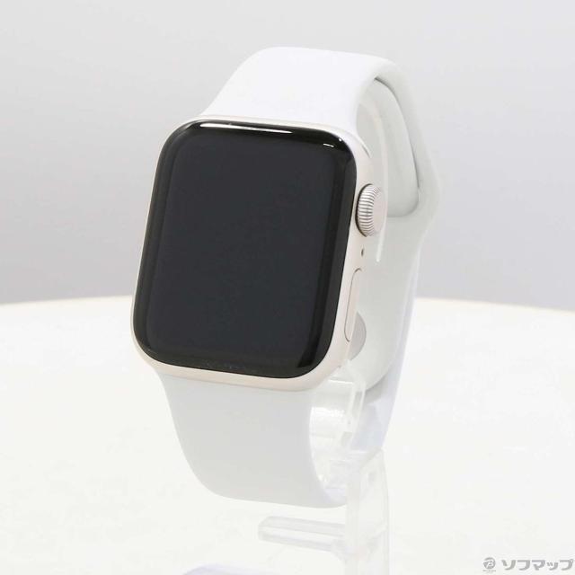 中古)Apple Apple Watch SE 第2世代 GPS 40mm スターライト 