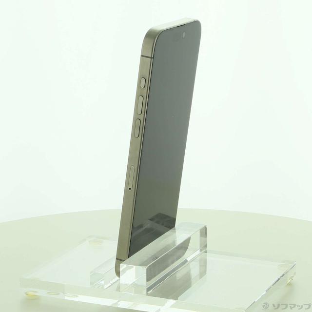 (中古)Apple iPhone15 Pro Max 256GB ナチュラルチタニウム MU6R3J/A SIMフリー(377-ud)