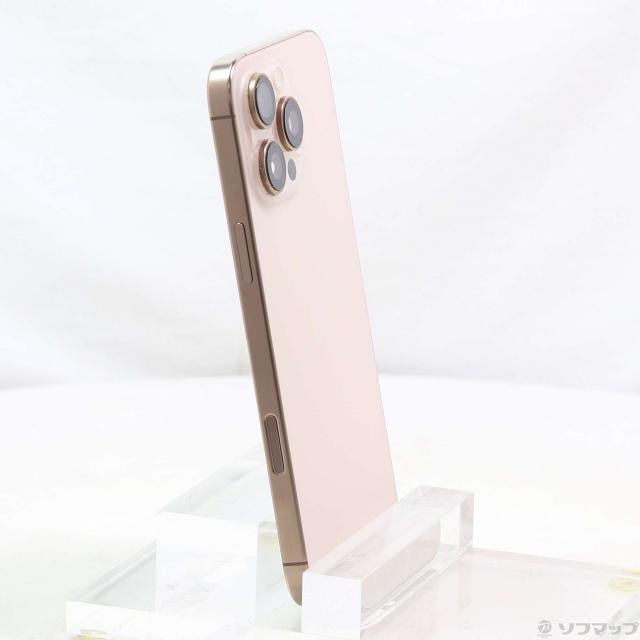 (中古)Apple iPhone16 Pro Max 256GB デザートチタニウム MYWJ3J/A SIMフリー(377-ud)_3