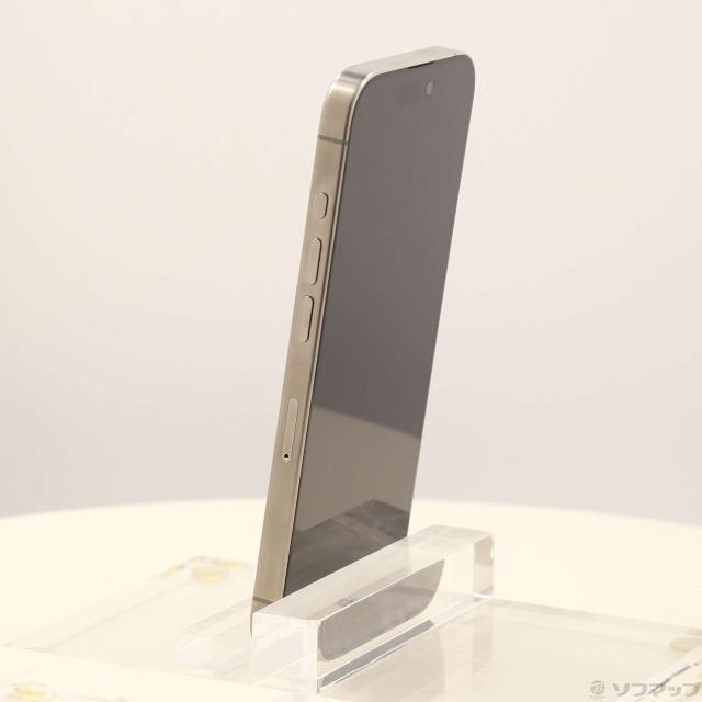 中古)Apple iPhone15 Pro 256GB ナチュラルチタニウム MTUF3J/A SIM