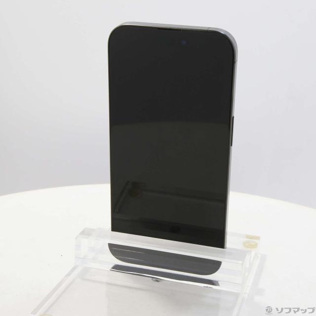 iPhone15 Pro 256GB ブラックチタニウム 美品＋ケース＆フィルム 整備