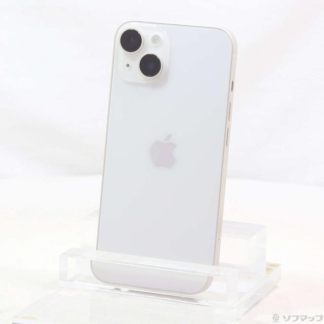 (中古)Apple iPhone14 128GB スターライト MPUQ3J/A SIMフリー (ネットワーク利用制限▲)(258-ud)
