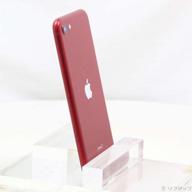 中古)Apple iPhone SE 第3世代 128GB プロダクトレッド MMYH3J/A SIM 