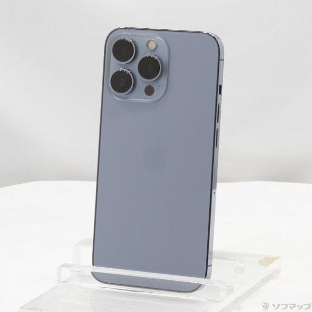 (中古)Apple iPhone13 Pro 128GB シエラブルー MLUK3J/A SIMフリー(258-ud)