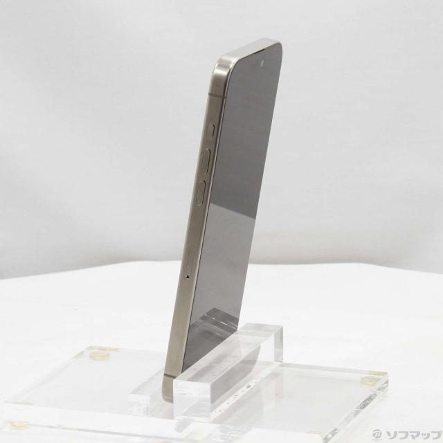 (中古)Apple iPhone15 Pro Max 256GB ナチュラルチタニウム MU6R3J/A SIMフリー(305-ud)