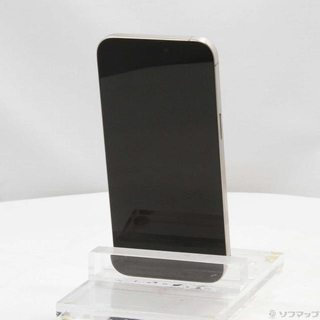 (中古)Apple iPhone15 Pro Max 256GB ナチュラルチタニウム MU6R3J/A SIMフリー(305-ud)