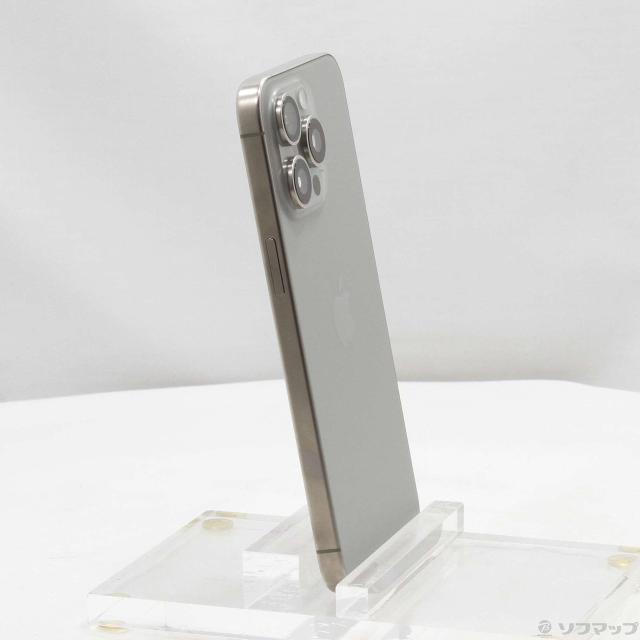 (中古)Apple iPhone15 Pro Max 256GB ナチュラルチタニウム MU6R3J/A SIMフリー(305-ud)
