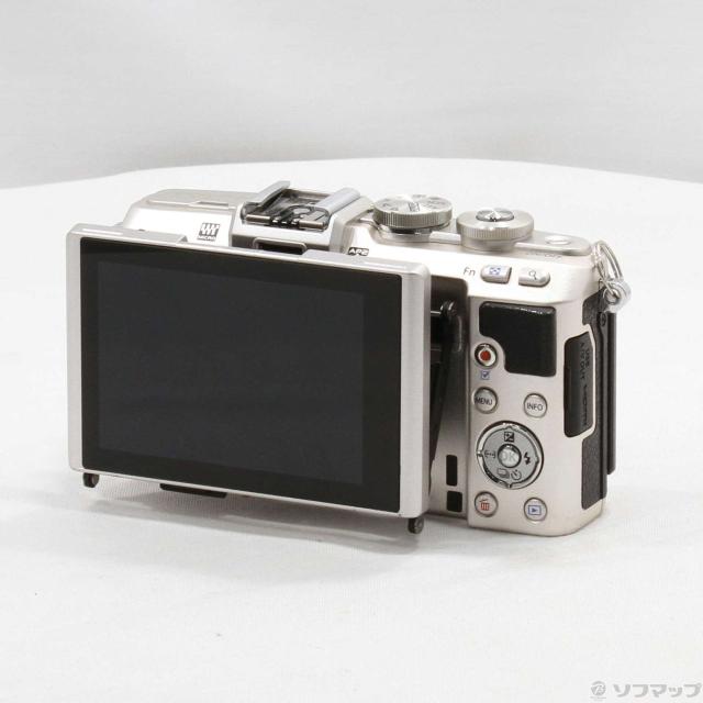 中古)OLYMPUS PEN Lite E-PL7 ボディ シルバー(262-ud)