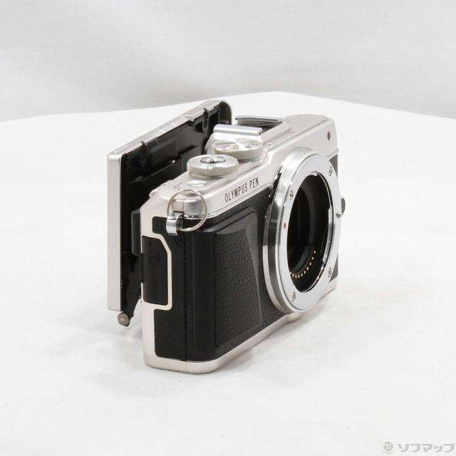 中古)OLYMPUS PEN Lite E-PL7 ボディ シルバー(262-ud)