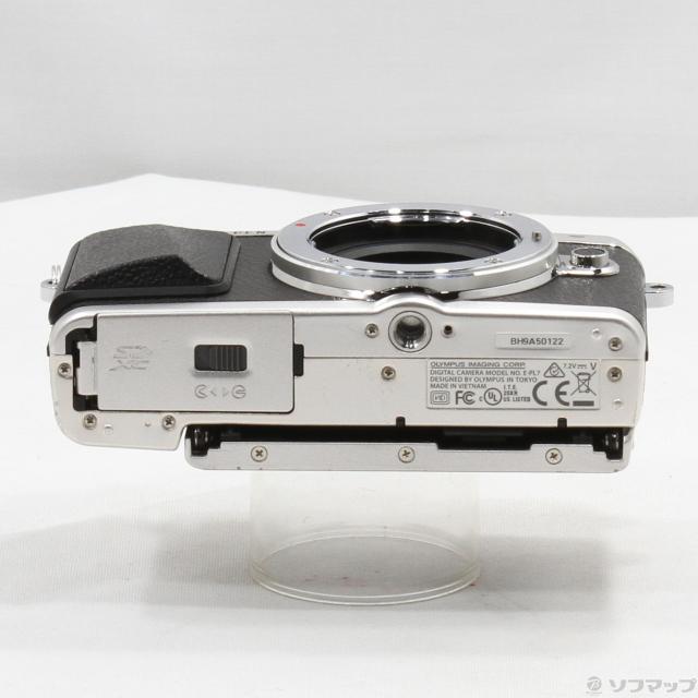中古)OLYMPUS PEN Lite E-PL7 ボディ シルバー(262-ud)