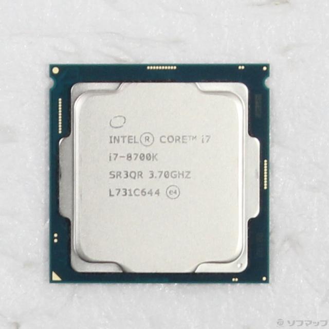 (中古)intel Core i7 8700K (3.7GHz/LGA 1151)(377-ud)