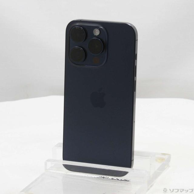 中古)Apple iPhone15 Pro 256GB ブルーチタニウム MTUG3J/A SIMフリー
