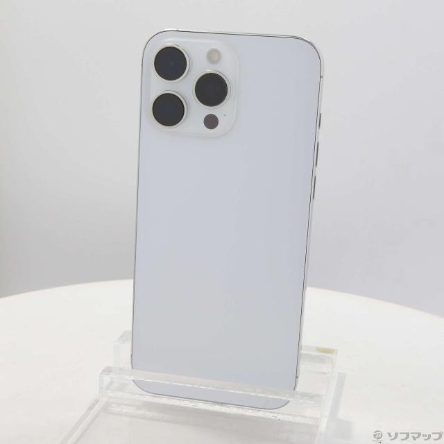 (中古)Apple iPhone16 Pro Max 256GB ホワイトチタニウム MYWH3J/A SIMフリー(377-ud)
