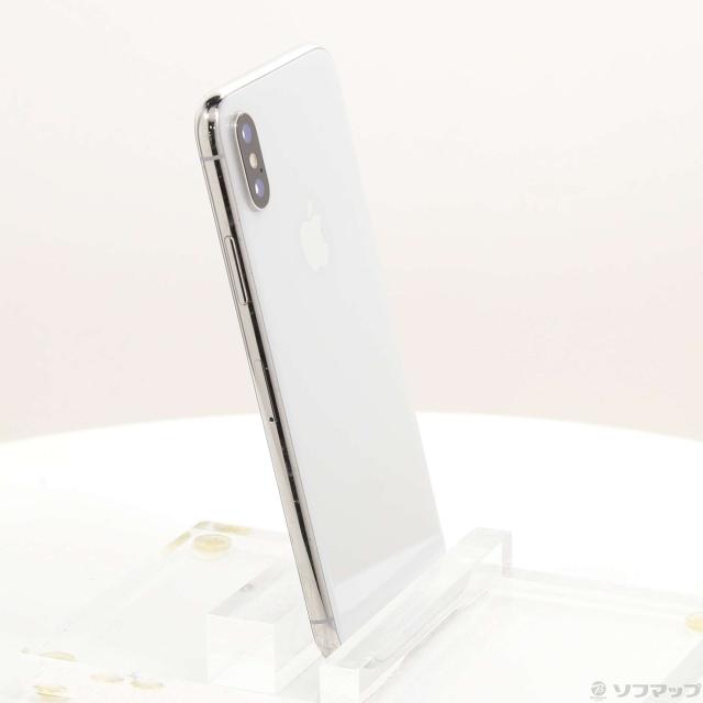(中古)Apple iPhoneX 64GB シルバー NQAY2J/A SoftBank(344-ud)_3