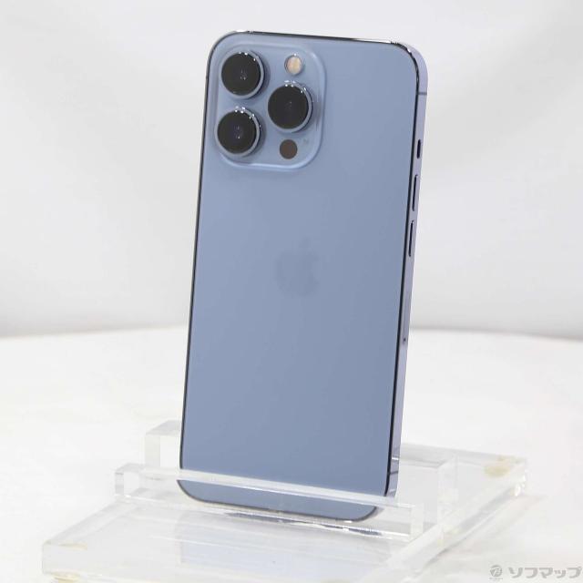 (中古)Apple iPhone13 Pro 512GB シエラブルー MLV03J/A SIMフリー(196-ud)