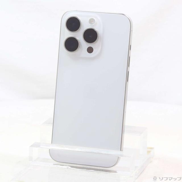 iPhone 15 Pro （128GB ホワイトチタニウム SIMフリー） 公式通販