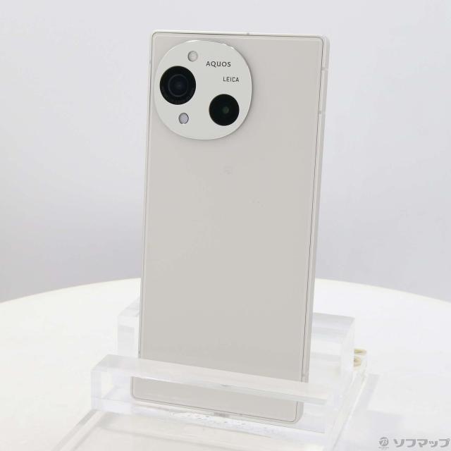 (中古)SHARP AQUOS R10 256GB カシミヤホワイト SH-M31 SIMフリー(349-ud)
