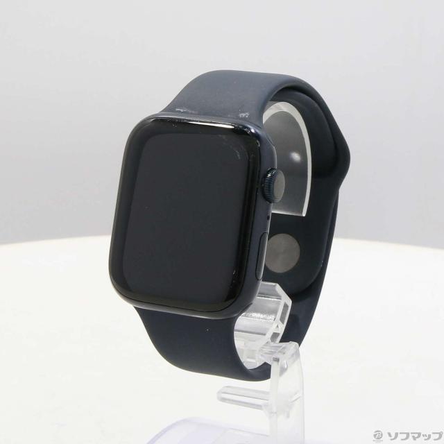 中古)Apple Apple Watch Series 8 GPS 45mm ミッドナイトアルミニウム 