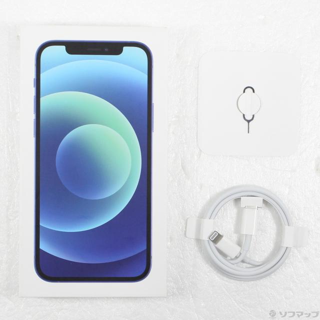 (中古)Apple iPhone12 128GB ブルー MGHX3J/A SIMフリー(276-ud)_4