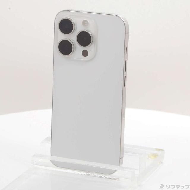 iPhone 15 Pro 128GB ホワイトチタニウム Pro 128GB iPhone 超美品