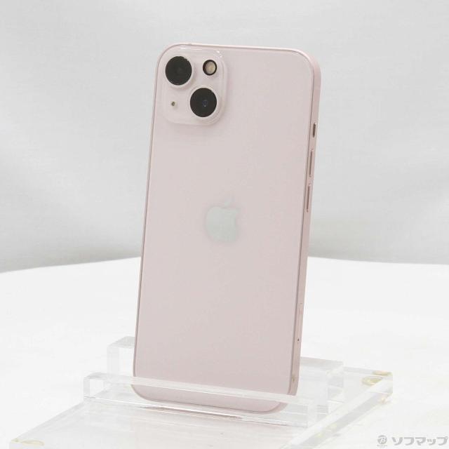 (中古)Apple iPhone13 128GB ピンク MLNE3J/A SIMフリー(269-ud)