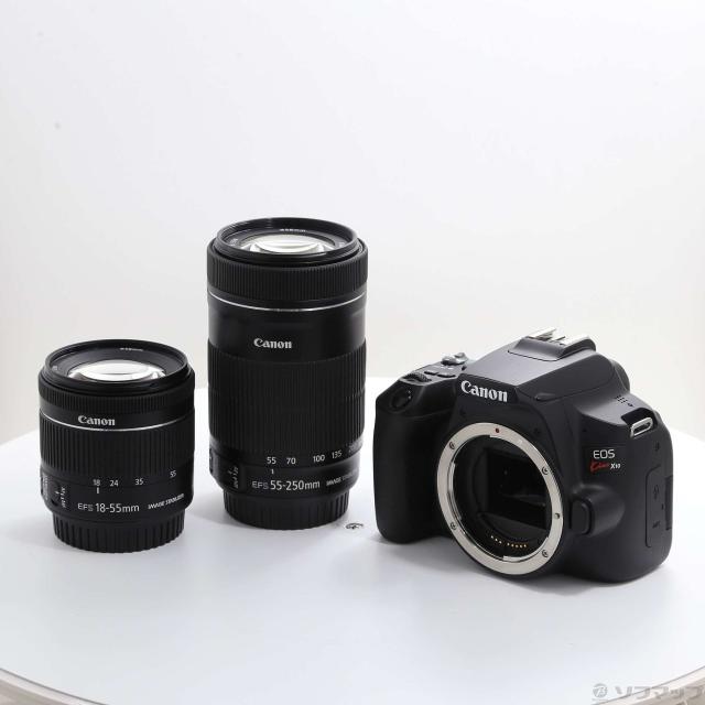 中古)Canon EOS Kiss X10 ダブルズームキット ブラック(276-ud)