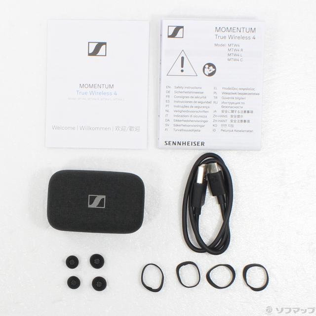 (中古)SENNHEISER MOMENTUM True Wireless 4 ブラックグラファイト(198-ud)_4