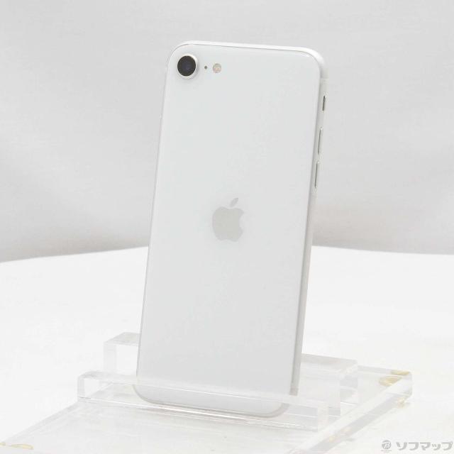 中古)Apple iPhone SE 第2世代 64GB ホワイト MX9T2J/A SIMフリー(258-ud)