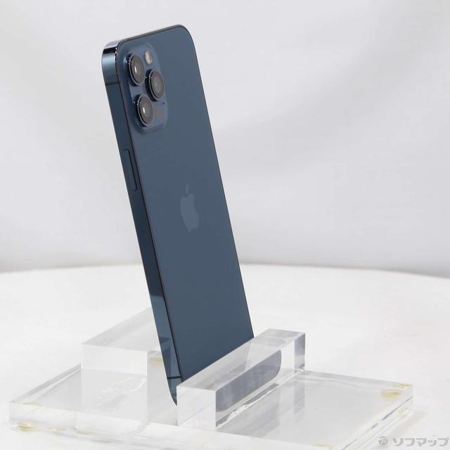 (中古)Apple iPhone12 Pro Max 512GB パシフィックブルー MGD63J/A SIMフリー(276-ud)