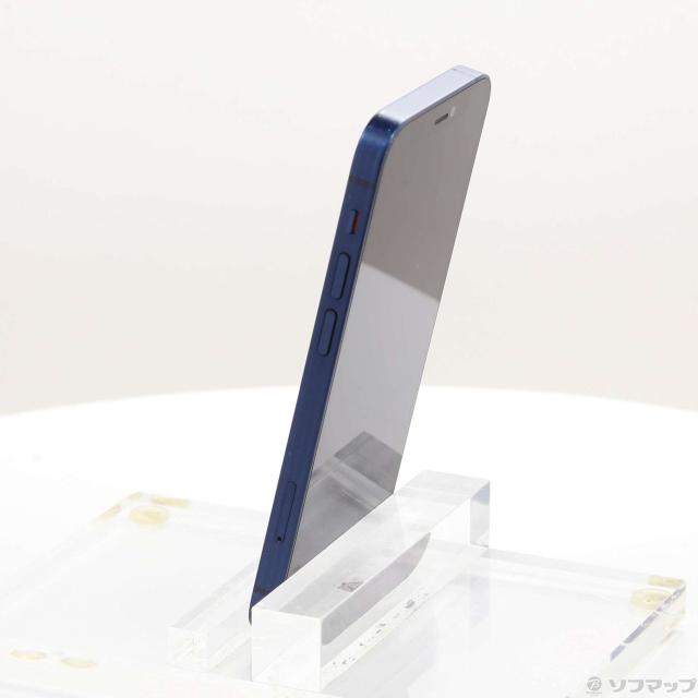 (中古)Apple iPhone12 mini 64GB ブルー MGAP3J/A SIMフリー(262-ud)
