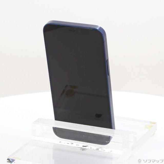 (中古)Apple iPhone12 mini 64GB ブルー MGAP3J/A SIMフリー(262-ud)