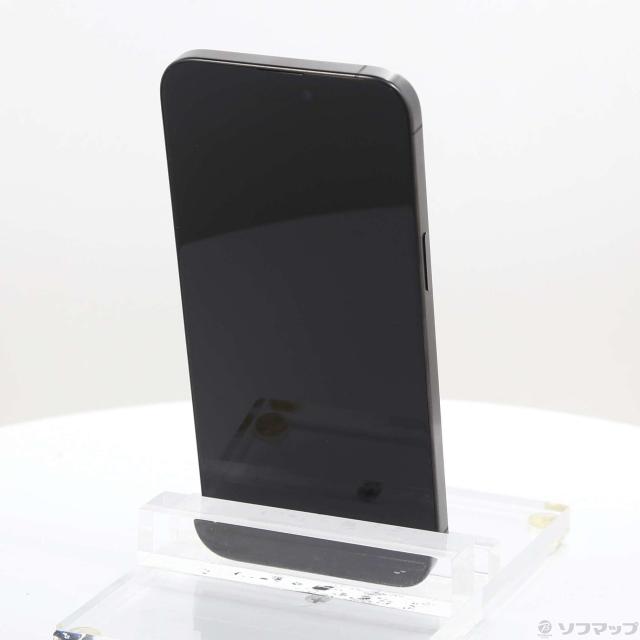 (中古)Apple iPhone15 Pro Max 256GB ブラックチタニウム MU6P3J/A SIMフリー(269-ud)