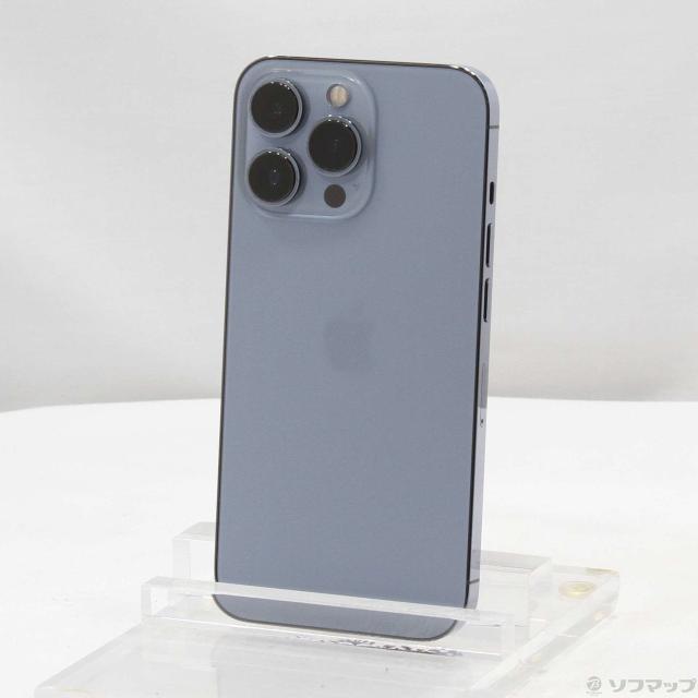(中古)Apple iPhone13 Pro 128GB シエラブルー MLUK3J/A SIMフリー(305-ud)