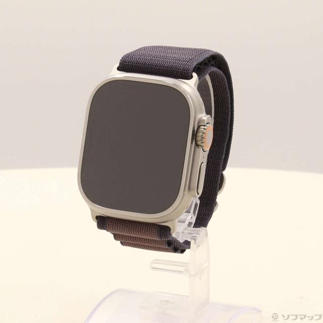 (中古)Apple Apple Watch Ultra 2 GPS + Cellular 49mm チタニウムケース インディゴアルパインループ(352-ud) 50,807円