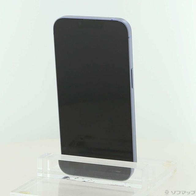 (中古)Apple iPhone14 256GB ブルー MPWN3J/A SIMフリー(348-ud)